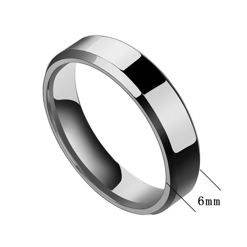 Niche Rings For Men And Women Stainless Steel Couple Rings